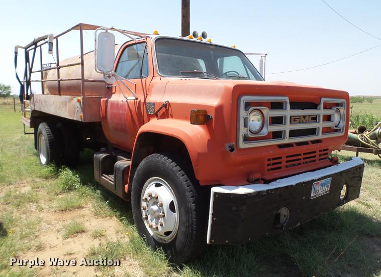 image for item DD1179 1977 GMC C65 tank truck