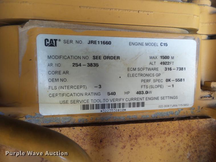 image for item DD1180 2010 Vermeer Wildcat SPB718 compost turner