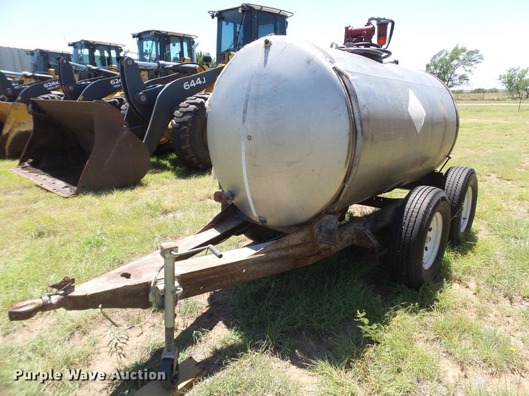 image for item EI9611 Shop built fuel trailer