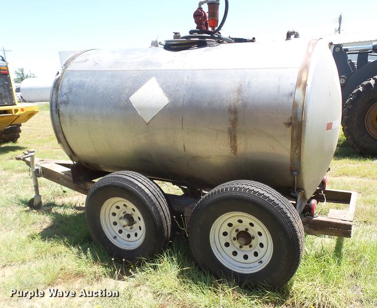 image for item EI9611 Shop built fuel trailer