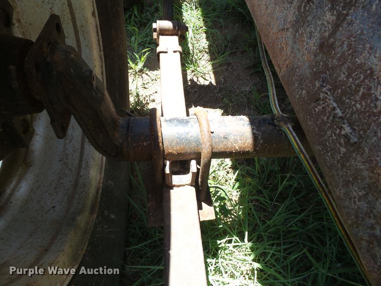 image for item EI9611 Shop built fuel trailer