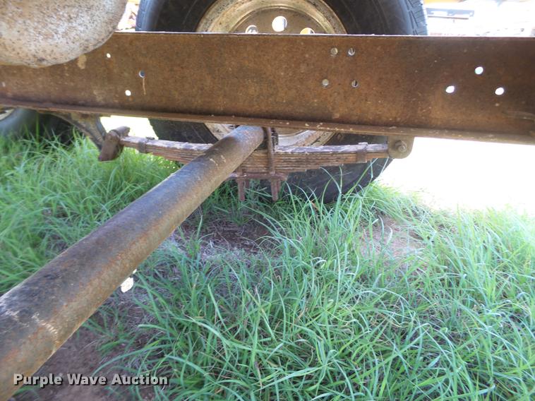 image for item EI9611 Shop built fuel trailer