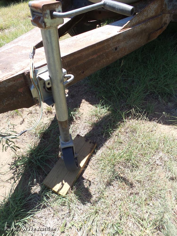 image for item EI9611 Shop built fuel trailer