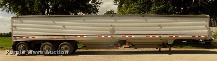 image for item DB8691 2004 Timpte Super Hopper double hopper bottom grain trailer