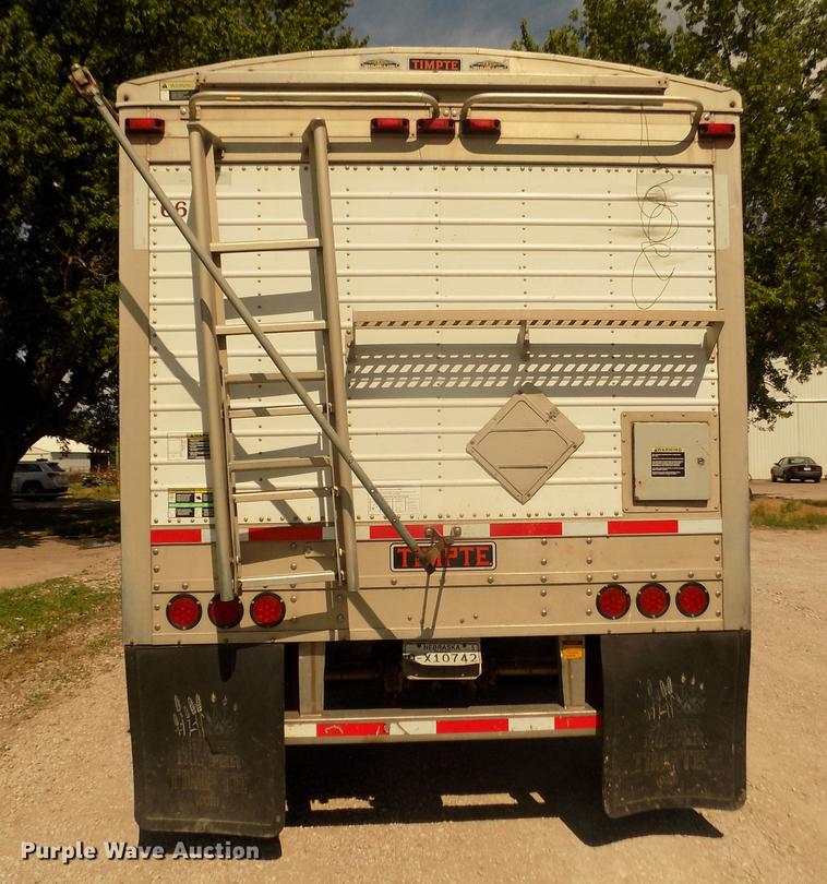 image for item DB8691 2004 Timpte Super Hopper double hopper bottom grain trailer