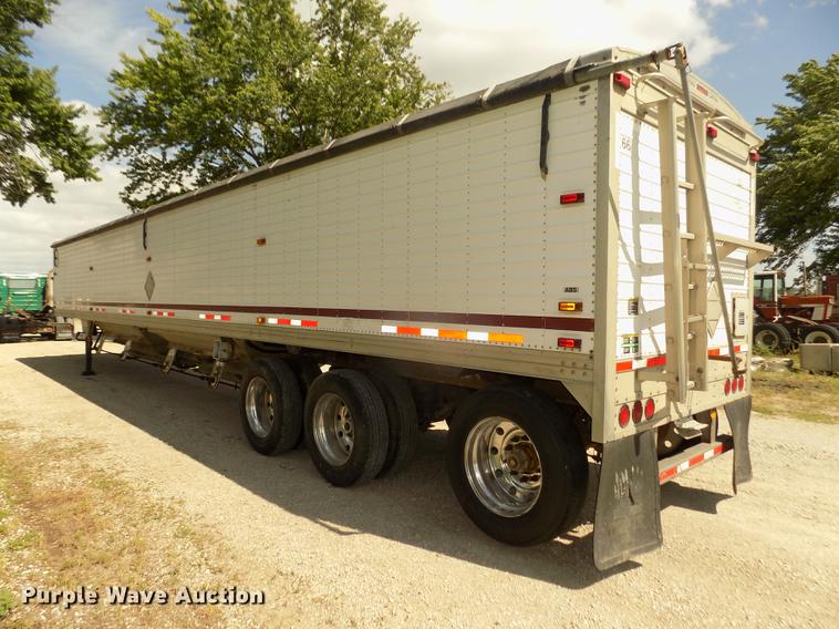 image for item DB8691 2004 Timpte Super Hopper double hopper bottom grain trailer