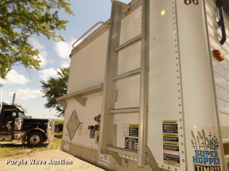 image for item DB8691 2004 Timpte Super Hopper double hopper bottom grain trailer