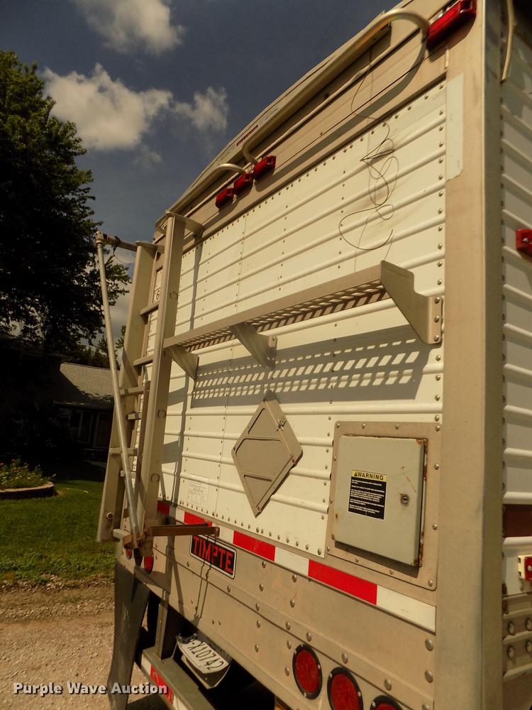 image for item DB8691 2004 Timpte Super Hopper double hopper bottom grain trailer