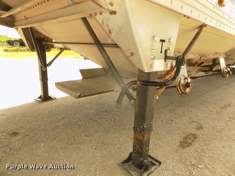 image for item DB8691 2004 Timpte Super Hopper double hopper bottom grain trailer