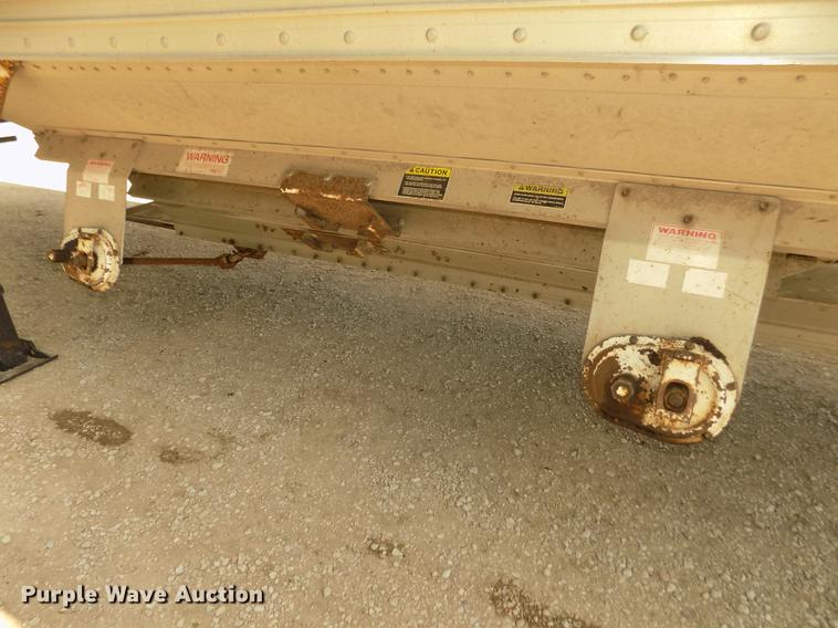 image for item DB8691 2004 Timpte Super Hopper double hopper bottom grain trailer