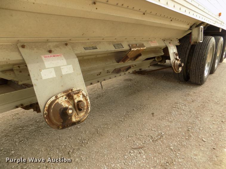 image for item DB8691 2004 Timpte Super Hopper double hopper bottom grain trailer