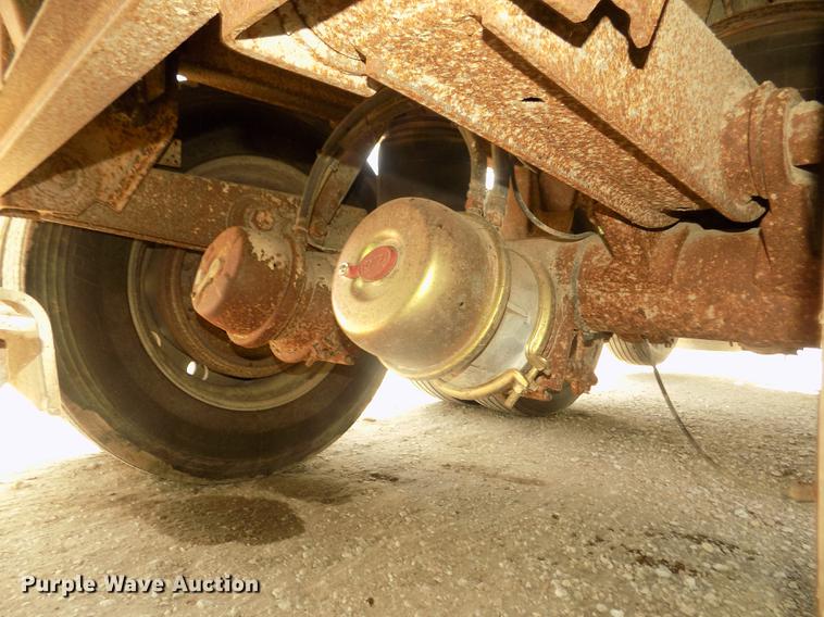 image for item DB8691 2004 Timpte Super Hopper double hopper bottom grain trailer