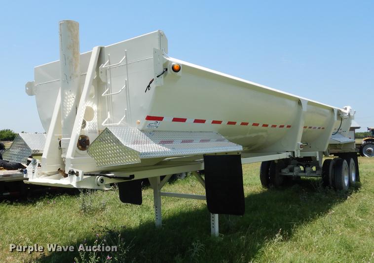 image for item DC5953 2008 Ranco barrel bed end dump trailer