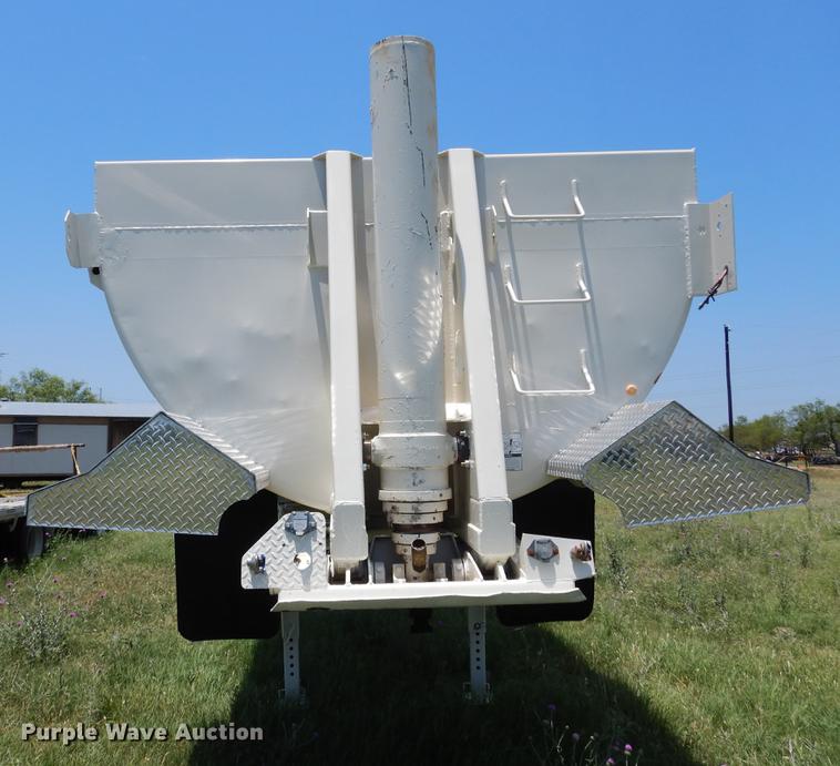 image for item DC5953 2008 Ranco barrel bed end dump trailer