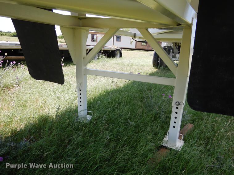 image for item DC5953 2008 Ranco barrel bed end dump trailer