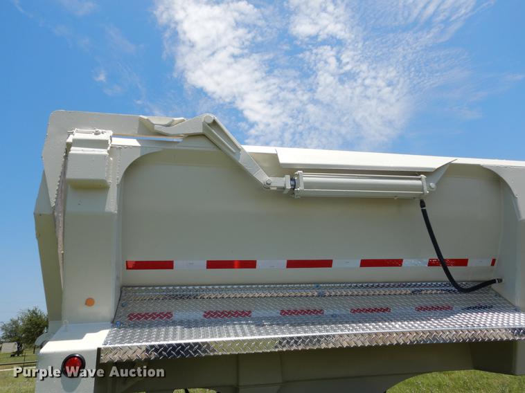 image for item DC5953 2008 Ranco barrel bed end dump trailer
