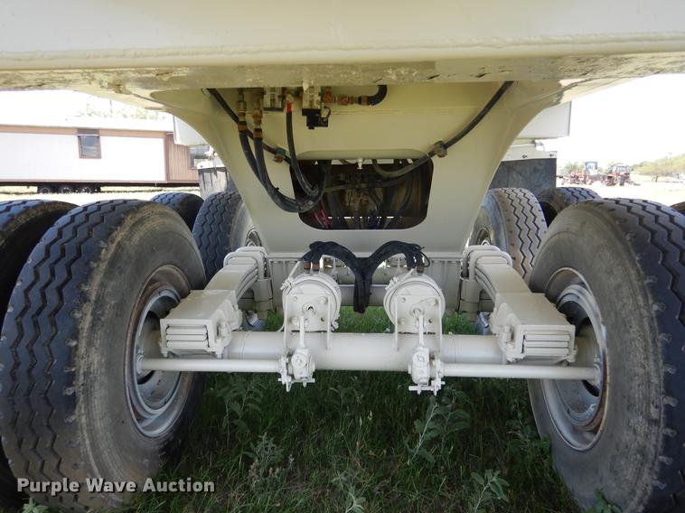 image for item DC5953 2008 Ranco barrel bed end dump trailer