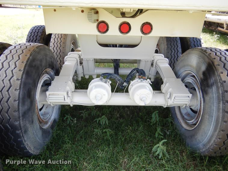image for item DC5953 2008 Ranco barrel bed end dump trailer