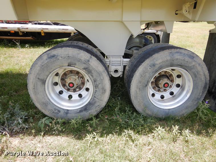 image for item DC5953 2008 Ranco barrel bed end dump trailer