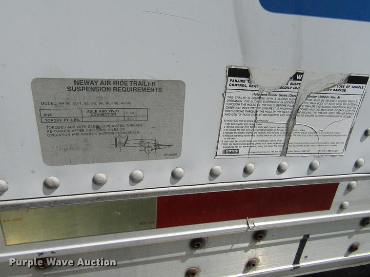 image for item DF3825 1996 Wabash National dry van trailer