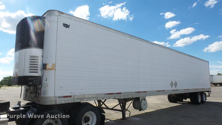 image for item DF4275 1997 Wabash refrigerated van trailer