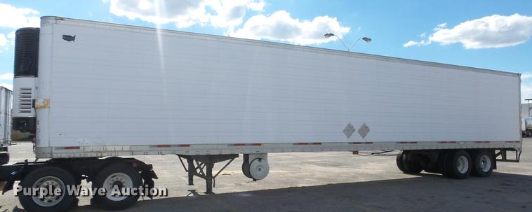 image for item DF4275 1997 Wabash refrigerated van trailer