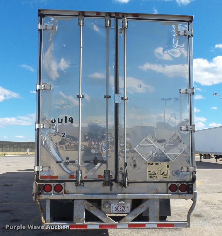 image for item DF4275 1997 Wabash refrigerated van trailer
