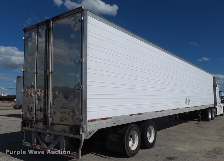 image for item DF4275 1997 Wabash refrigerated van trailer