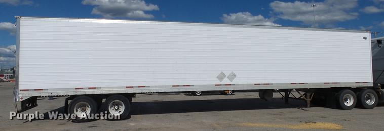 image for item DF4275 1997 Wabash refrigerated van trailer