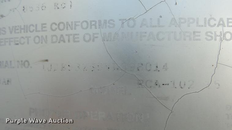 image for item DF4275 1997 Wabash refrigerated van trailer