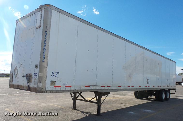 image for item DF4277 2000 Wabash dry van trailer