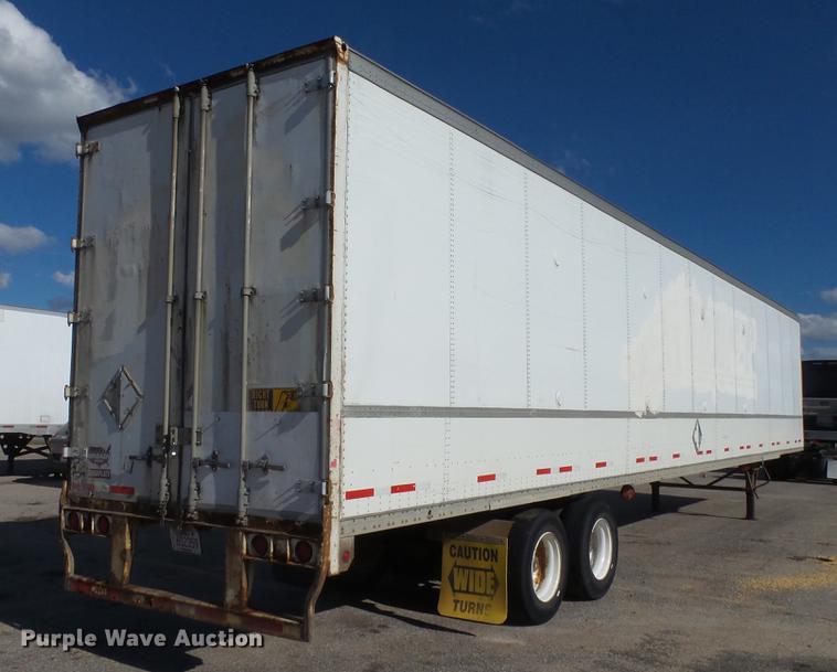image for item DF4277 2000 Wabash dry van trailer