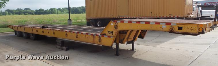 image for item DV9327 1987 Landoll 31748 tilt deck equipment trailer