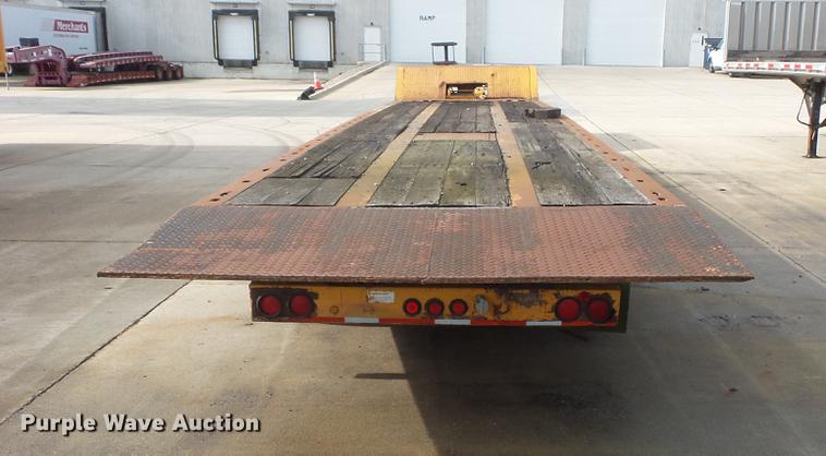 image for item DV9327 1987 Landoll 31748 tilt deck equipment trailer