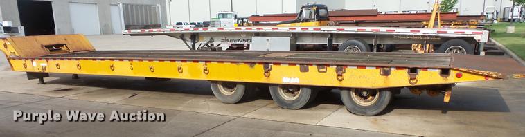 image for item DV9327 1987 Landoll 31748 tilt deck equipment trailer