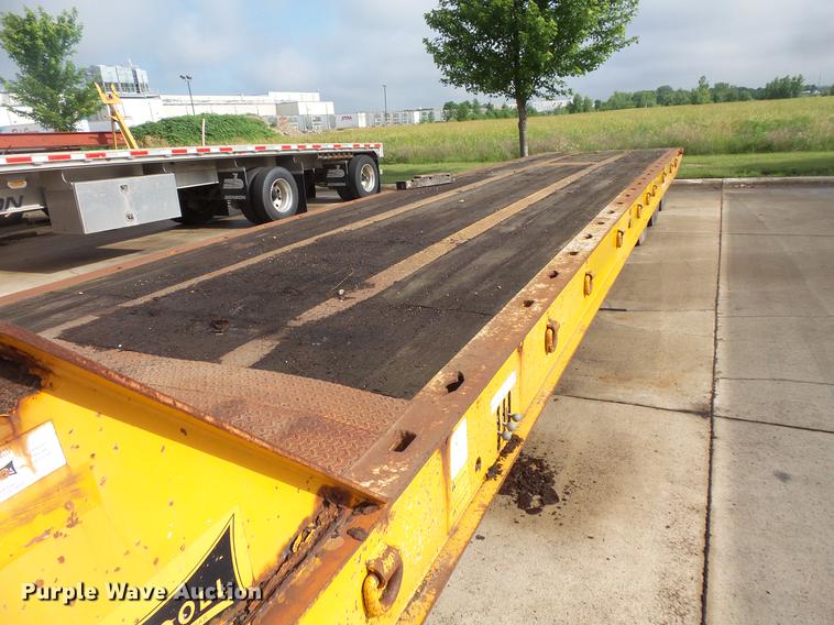 image for item DV9327 1987 Landoll 31748 tilt deck equipment trailer