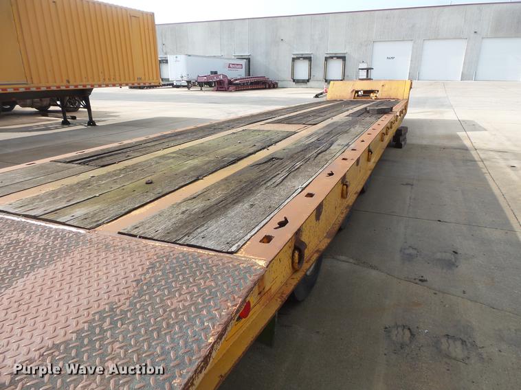 image for item DV9327 1987 Landoll 31748 tilt deck equipment trailer