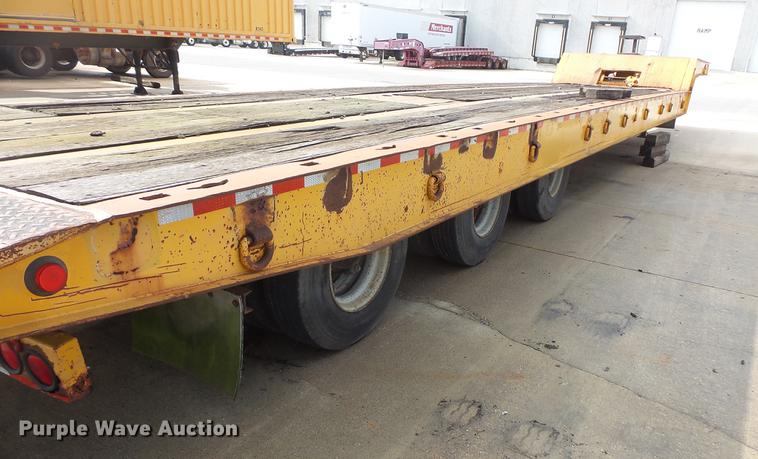 image for item DV9327 1987 Landoll 31748 tilt deck equipment trailer