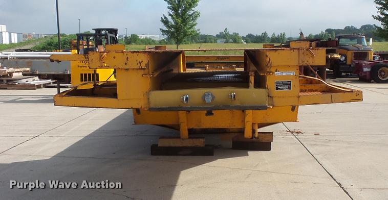 image for item DV9328 1962 Transport Trailers drop deck equipment trailer