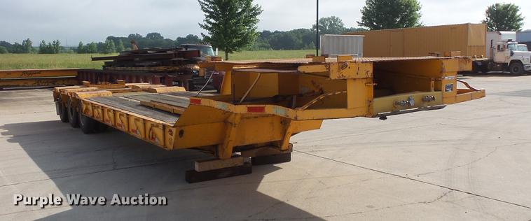 image for item DV9328 1962 Transport Trailers drop deck equipment trailer