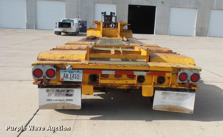 image for item DV9328 1962 Transport Trailers drop deck equipment trailer