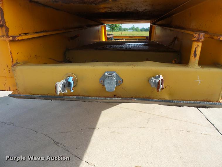 image for item DV9328 1962 Transport Trailers drop deck equipment trailer