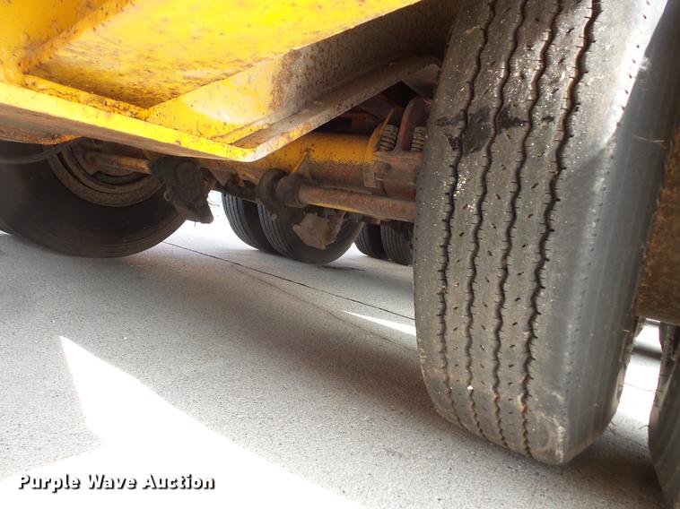 image for item DV9328 1962 Transport Trailers drop deck equipment trailer