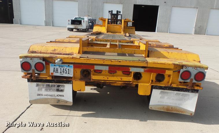 image for item DV9328 1962 Transport Trailers drop deck equipment trailer
