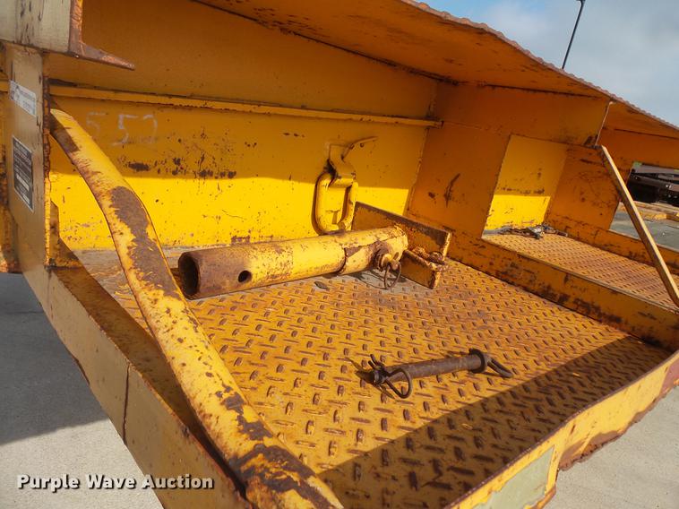 image for item DV9328 1962 Transport Trailers drop deck equipment trailer