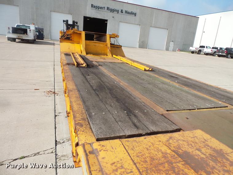 image for item DV9328 1962 Transport Trailers drop deck equipment trailer