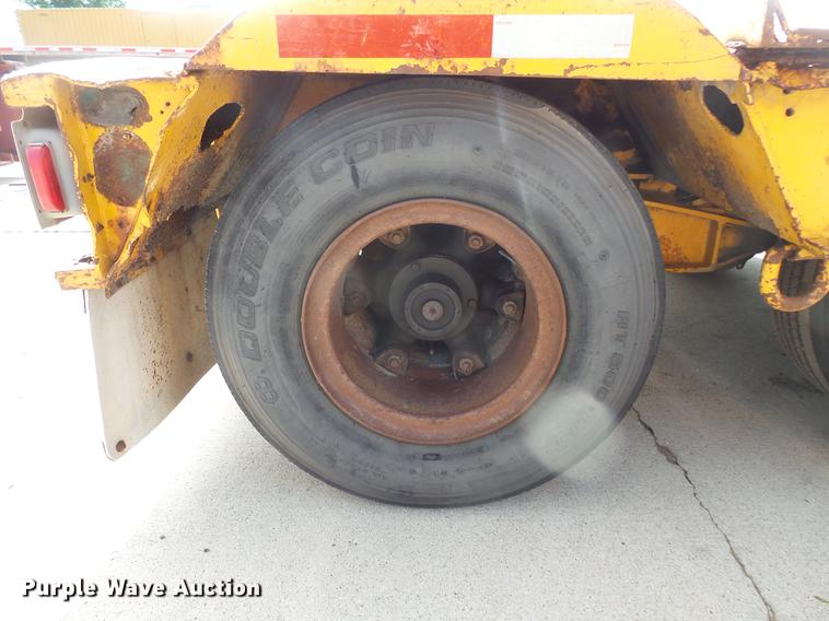 image for item DV9328 1962 Transport Trailers drop deck equipment trailer