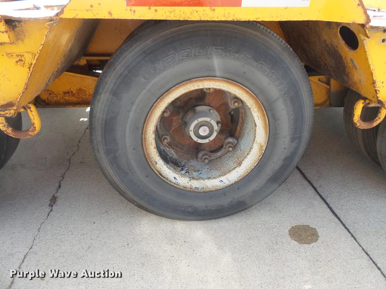 image for item DV9328 1962 Transport Trailers drop deck equipment trailer