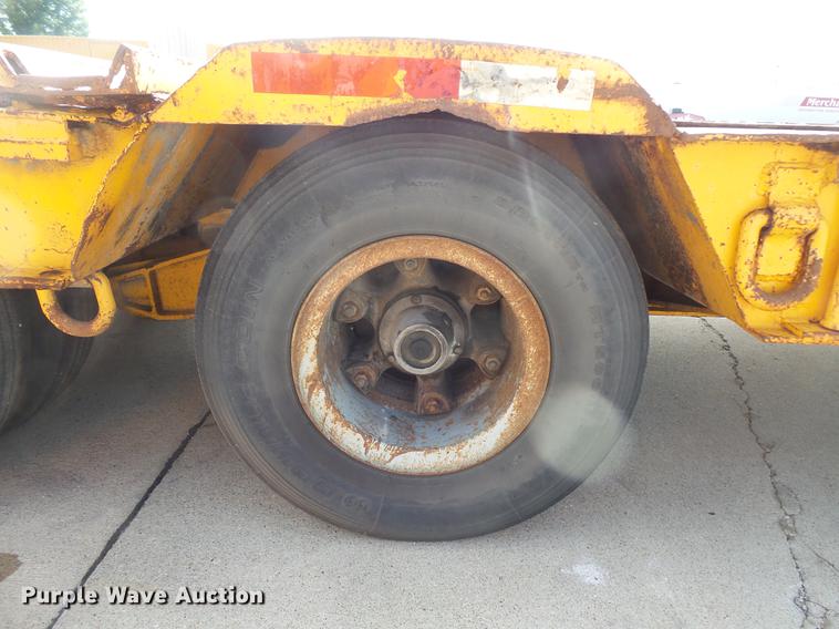 image for item DV9328 1962 Transport Trailers drop deck equipment trailer