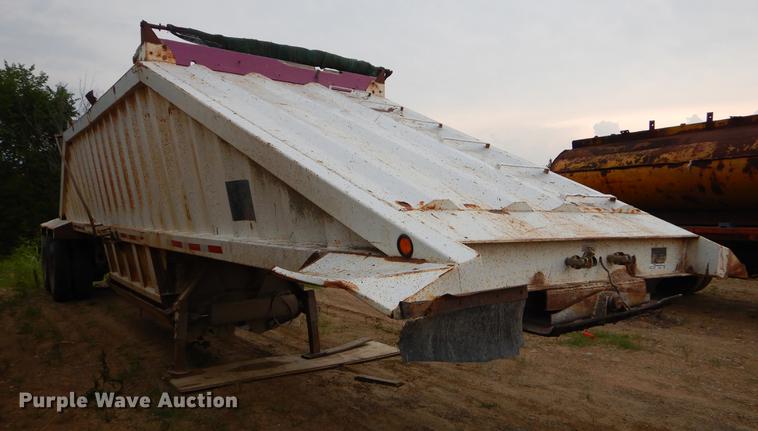 image for item EK9501 1993 CPS bottom dump trailer